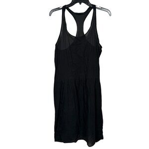 Elsa Esturgie Dress Size FR 36 US 4 Small Black Cotton Midi Beach Gauzy